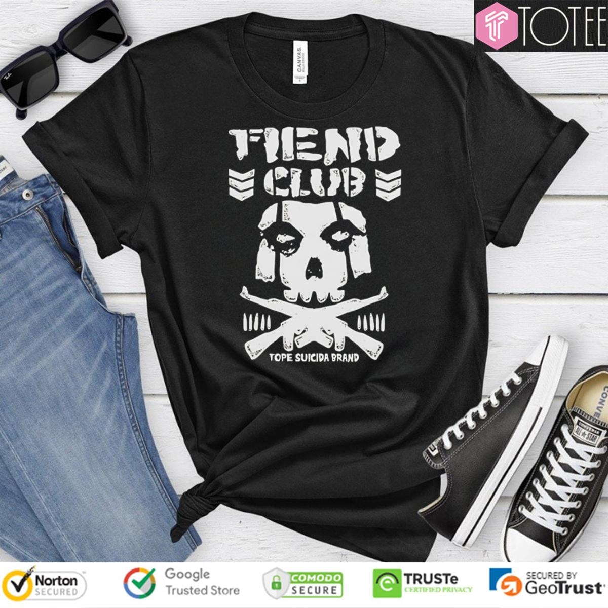 Fiend Club Tope Suicida Brand Ver Misfits T-shirt